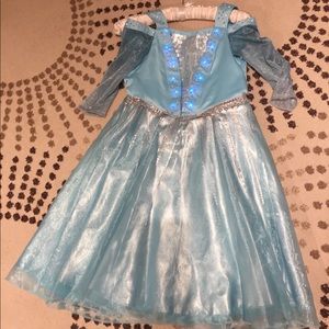 elsa costume tesco